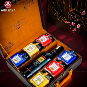 Hộp Quà Tết 2026 - Quà Tặng Doanh Nghiệp Cao Cấp Hộp Quà Tết 2026 Phiên Bản Hộp Da 3 Ngăn 04