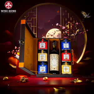 Hộp Quà Tết 2026 - Quà Tặng Doanh Nghiệp Cao Cấp Hộp Quà Tết 2026 Phiên Bản Hộp Da 3 Ngăn 05