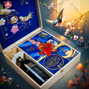 Hộp Quà Tết 2026 - Quà Tặng Doanh Nghiệp Cao Cấp Hộp Quà Tết Xuân Như Ý Hộp Gỗ Xanh 17