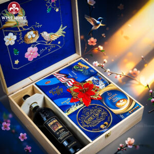 Hộp Quà Tết 2026 - Quà Tặng Doanh Nghiệp Cao Cấp Hộp Quà Tết Xuân Như Ý Hộp Gỗ Xanh 16