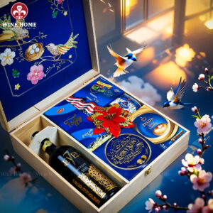 Hộp Quà Tết 2026 - Quà Tặng Doanh Nghiệp Cao Cấp Hộp Quà Tết Xuân Như Ý Hộp Gỗ Xanh 10