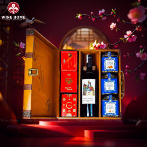 Hộp Quà Tết 2026 Hộp 3 Ngăn Da Nâu Classic 05