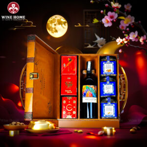 Hộp Quà Tết 2026 Hộp 3 Ngăn Da Nâu Classic 03