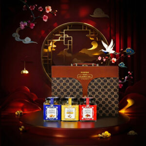 Hộp Quà Tết 2026 Phiên Bản Hộp Da Nâu Vali