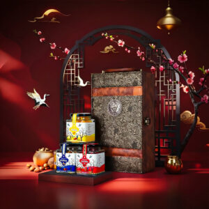 Hộp Quà Tết 2026 Hộp Da Vân Phượng Hoàng