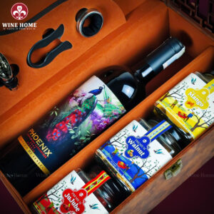 Hộp Quà Tết 2026 Hộp Da Vân Phượng Hoàng 04