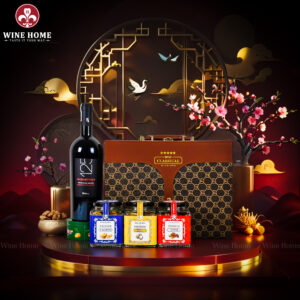 Hộp Quà Tết 2026 Phiên Bản Hộp Da Nâu Vali 03