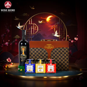 Hộp Quà Tết 2026 Phiên Bản Hộp Da Nâu Vali 06