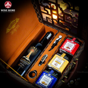 Hộp Quà Tết 2026 Phiên Bản Hộp Da Nâu Vali 06