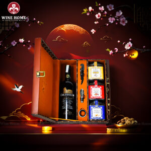 Hộp Quà Tết 2026 Phiên Bản Hộp Da Nâu Vali 10