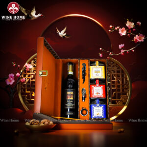 Hộp Quà Tết 2026 Phiên Bản Hộp Da Nâu Vali 07