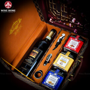 Hộp Quà Tết 2026 Phiên Bản Hộp Da Nâu Vali 07