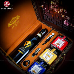 Hộp Quà Tết 2026 - Quà Tặng Doanh Nghiệp Cao Cấp Hộp Quà Tết 2026 Phiên Bản Hộp Da Nâu Vali 04