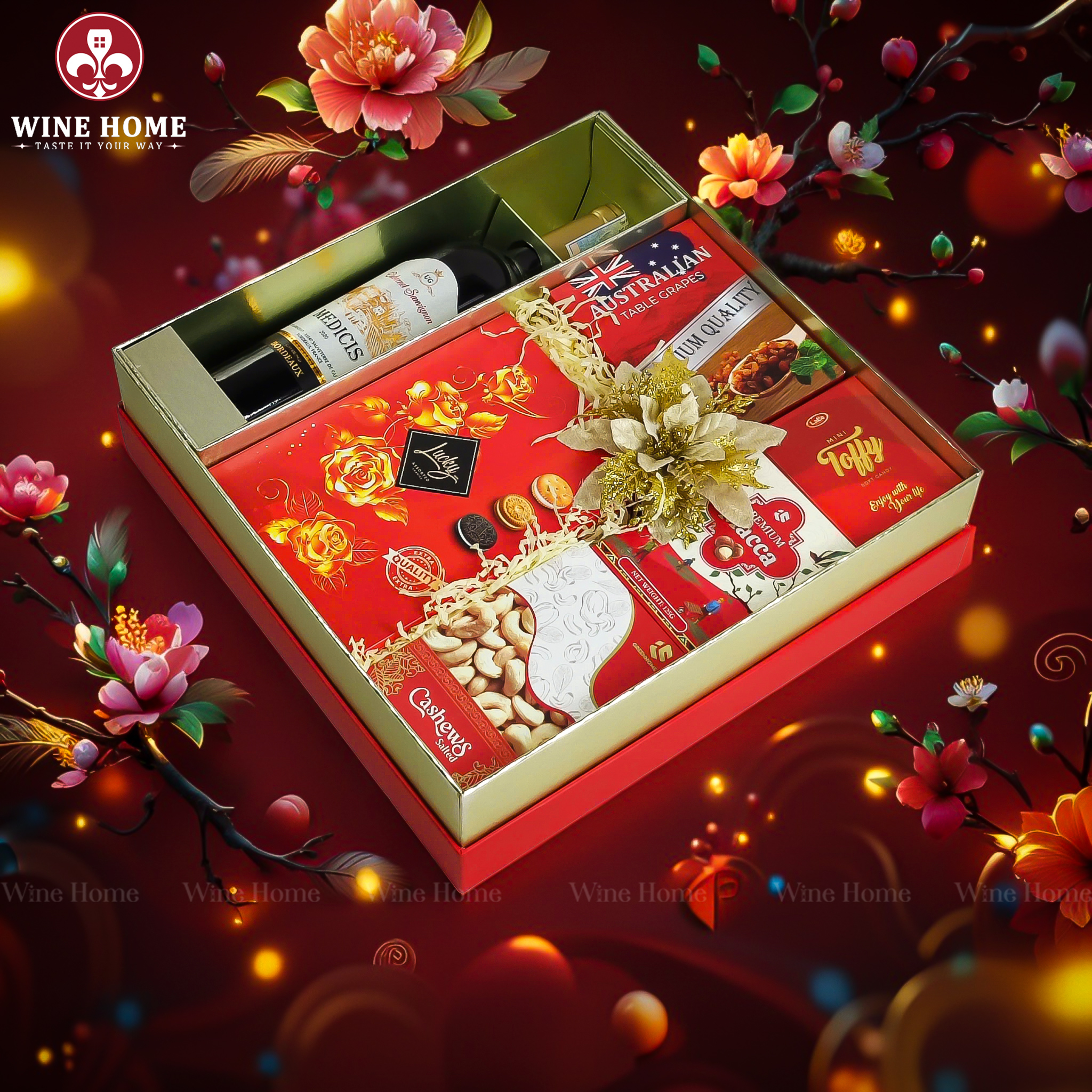 Hộp Quà Tết 2026 - Quà Tặng Doanh Nghiệp Cao Cấp Hộp Quà Tết 2026 Tết Đoàn Viên 03