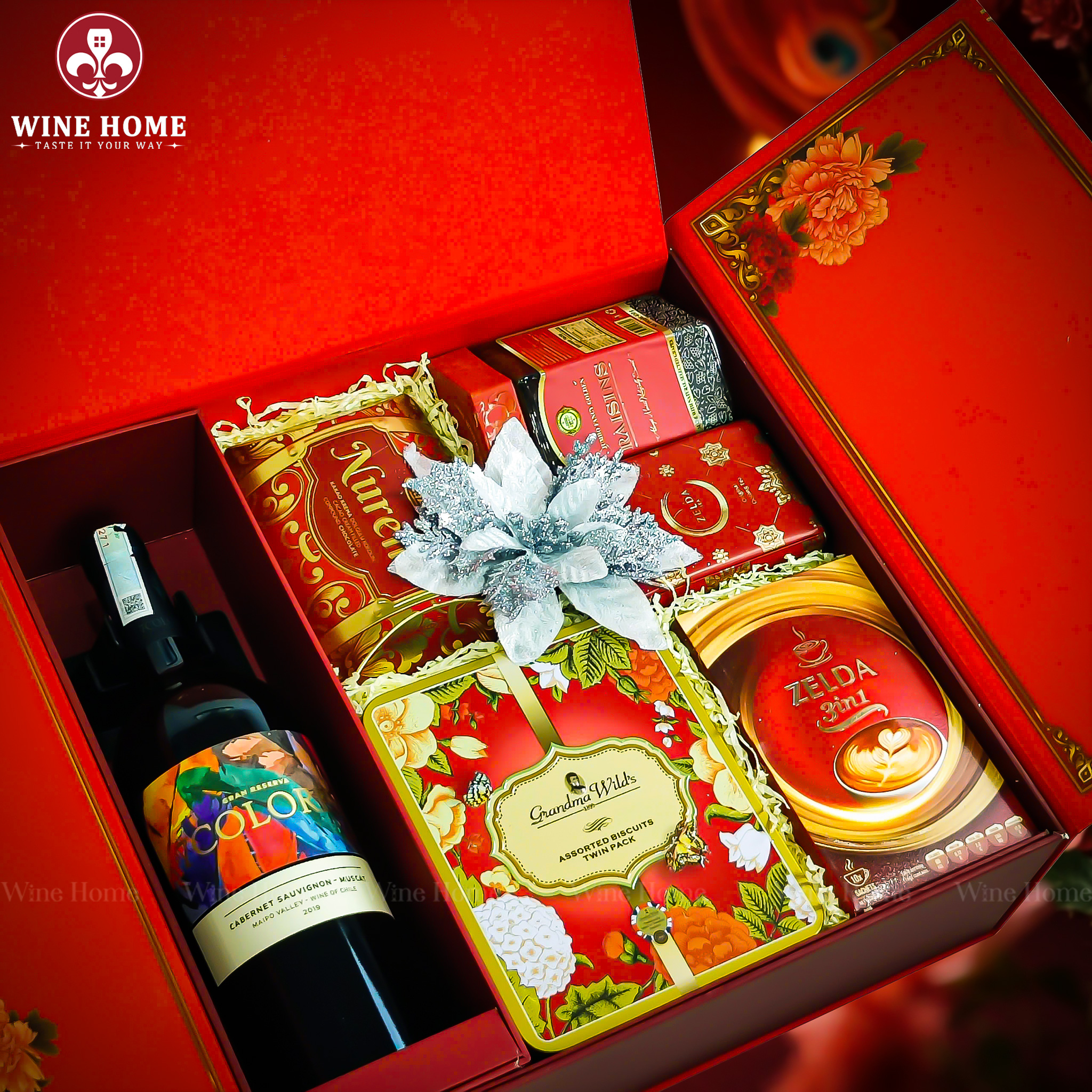 Hộp Quà Tết 2026 - Quà Tặng Doanh Nghiệp Cao Cấp Hộp Quà Tết 2026 Phú Quý Đoàn Viên VIP 01