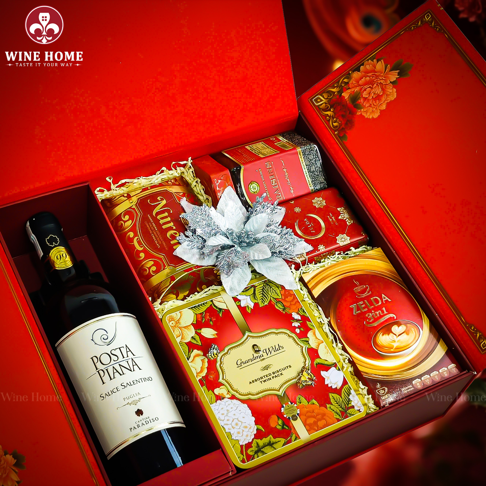 Hộp Quà Tết 2026 - Quà Tặng Doanh Nghiệp Cao Cấp Hộp Quà Tết 2026 Phú Quý Đoàn Viên VIP 04