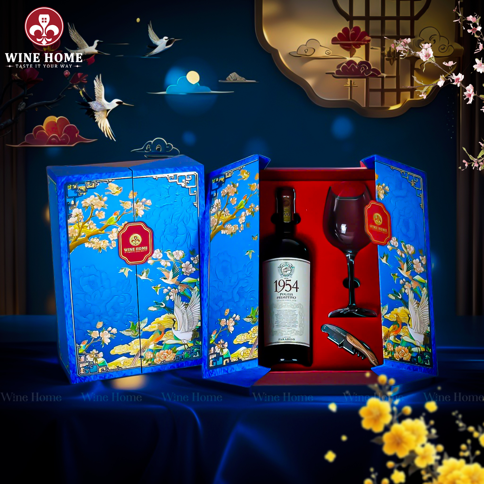 Hộp Quà Tết 2026 - Quà Tặng Doanh Nghiệp Cao Cấp Hộp Quà Tết Cao Cấp Sắc Xuân 2026 01