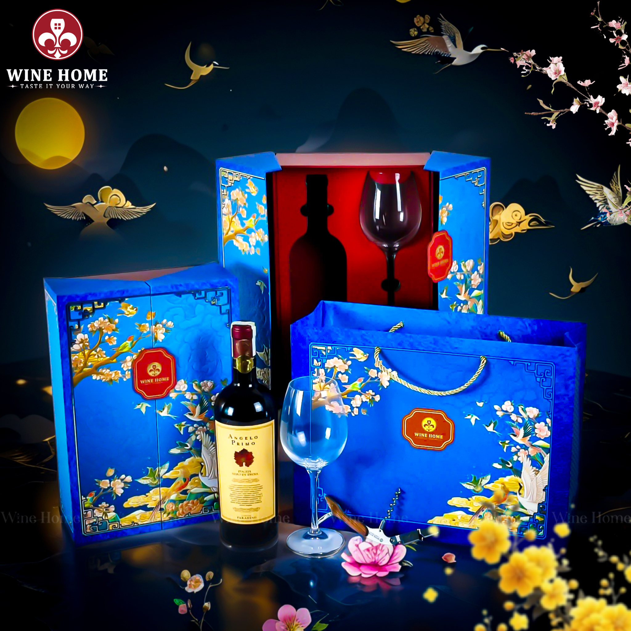 Hộp Quà Tết 2026 - Quà Tặng Doanh Nghiệp Cao Cấp Hộp Quà Tết Cao Cấp Sắc Xuân 2026 02