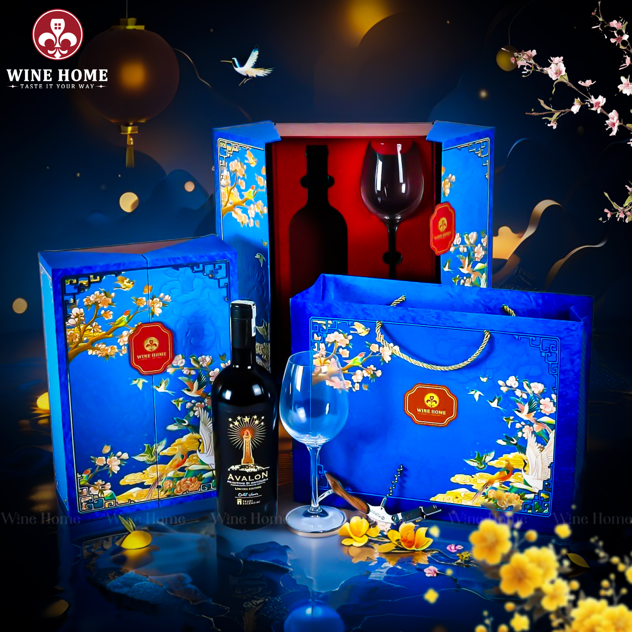 Hộp Quà Tết 2026 - Quà Tặng Doanh Nghiệp Cao Cấp Hộp Quà Tết Cao Cấp Sắc Xuân 2026 05