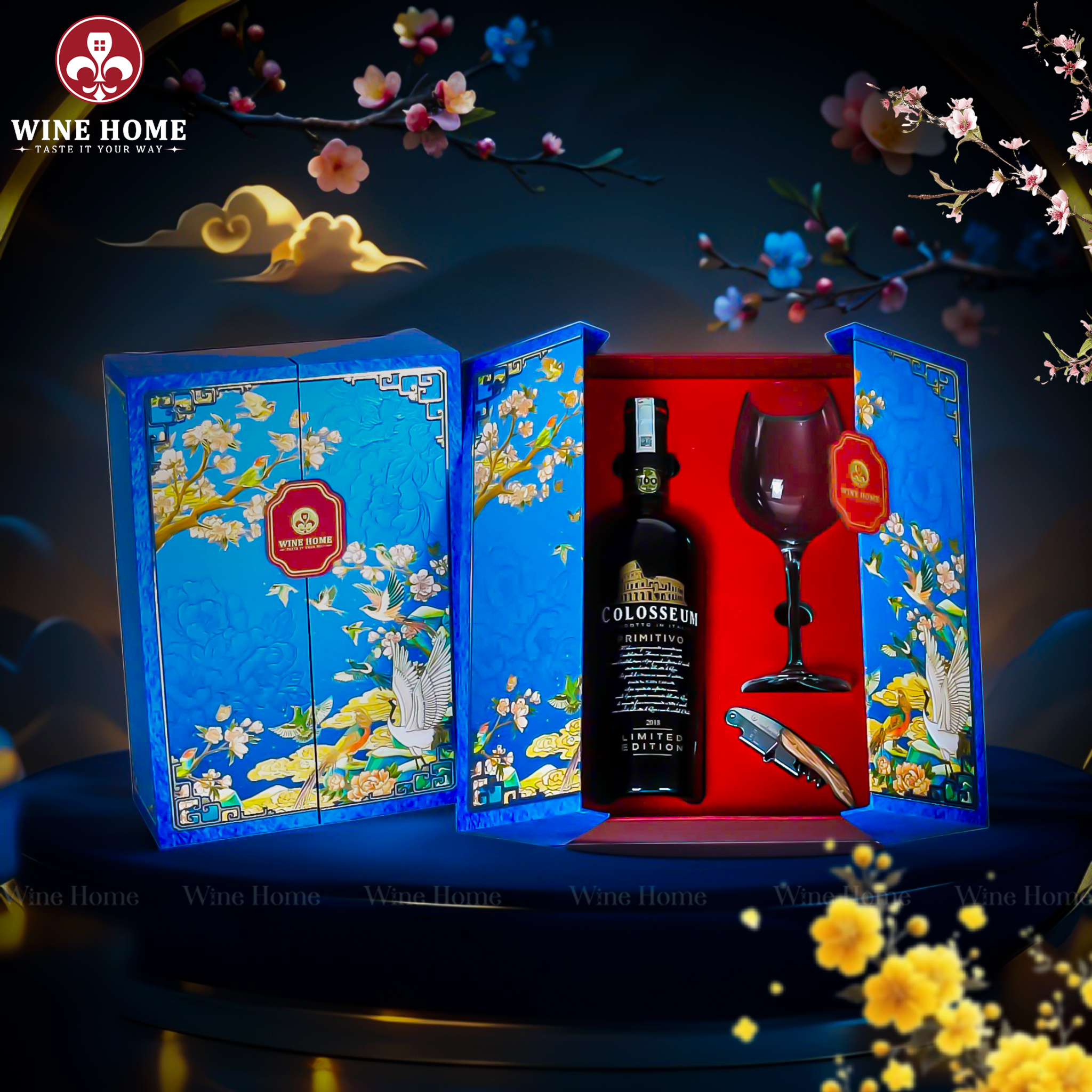 Hộp Quà Tết 2026 - Quà Tặng Doanh Nghiệp Cao Cấp Hộp Quà Tết Cao Cấp Sắc Xuân 2026 03