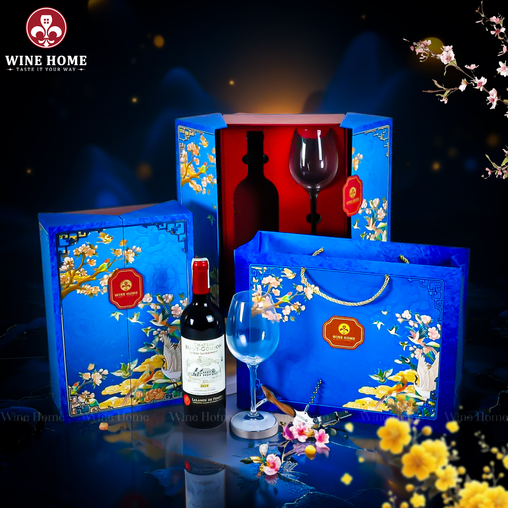 Hộp Quà Tết 2026 - Quà Tặng Doanh Nghiệp Cao Cấp Hộp Quà Tết Cao Cấp Sắc Xuân 2026 04