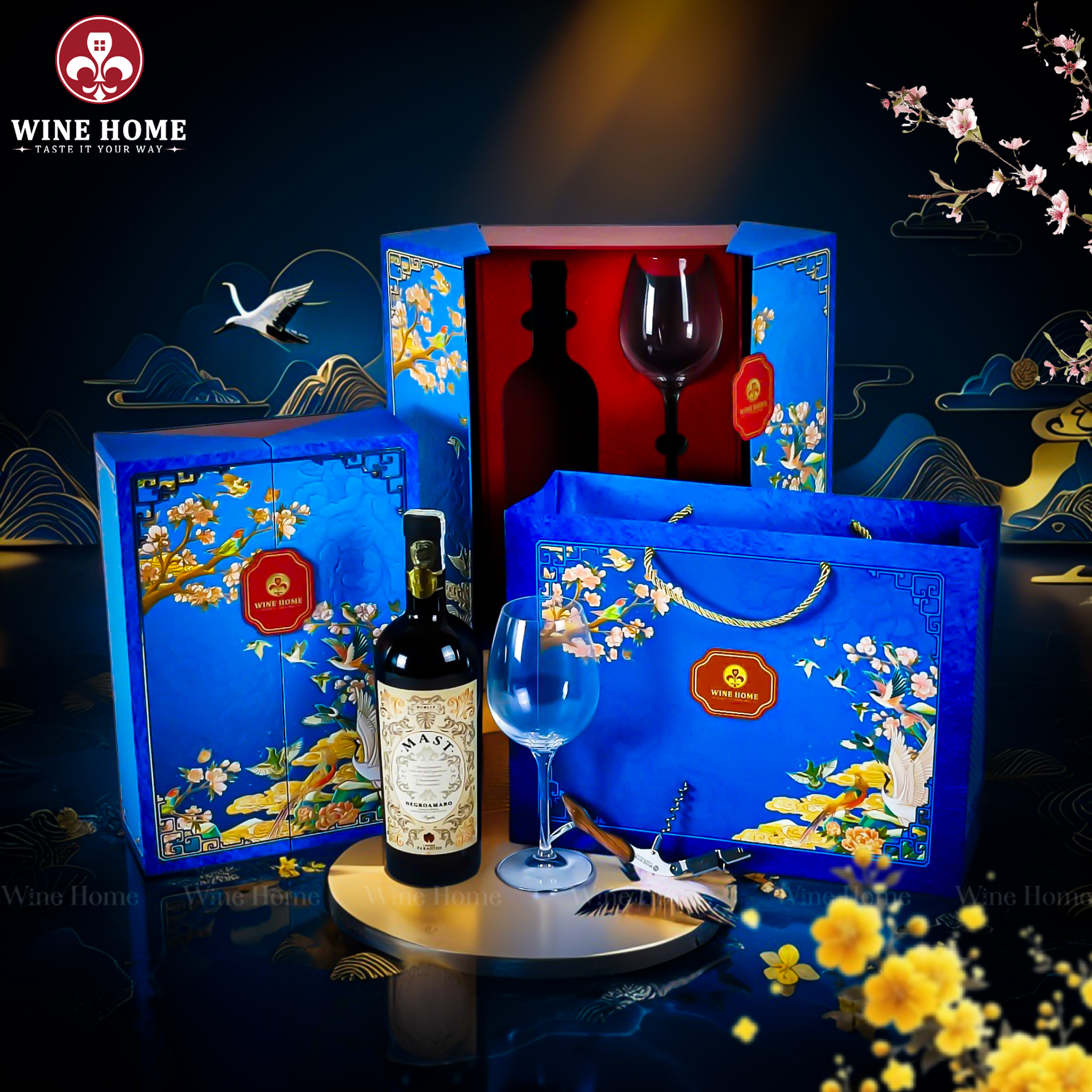 Hộp Quà Tết 2026 - Quà Tặng Doanh Nghiệp Cao Cấp Hộp Quà Tết Cao Cấp Sắc Xuân 2026 06