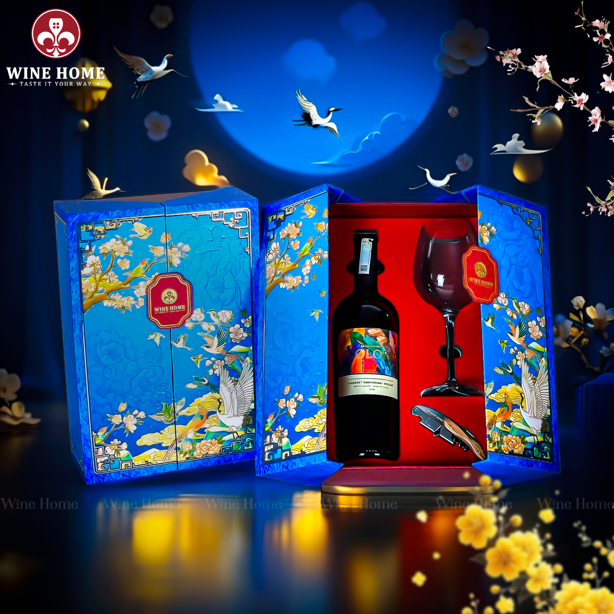 Hộp Quà Tết 2026 - Quà Tặng Doanh Nghiệp Cao Cấp Hộp Quà Tết Cao Cấp Sắc Xuân 2026 07