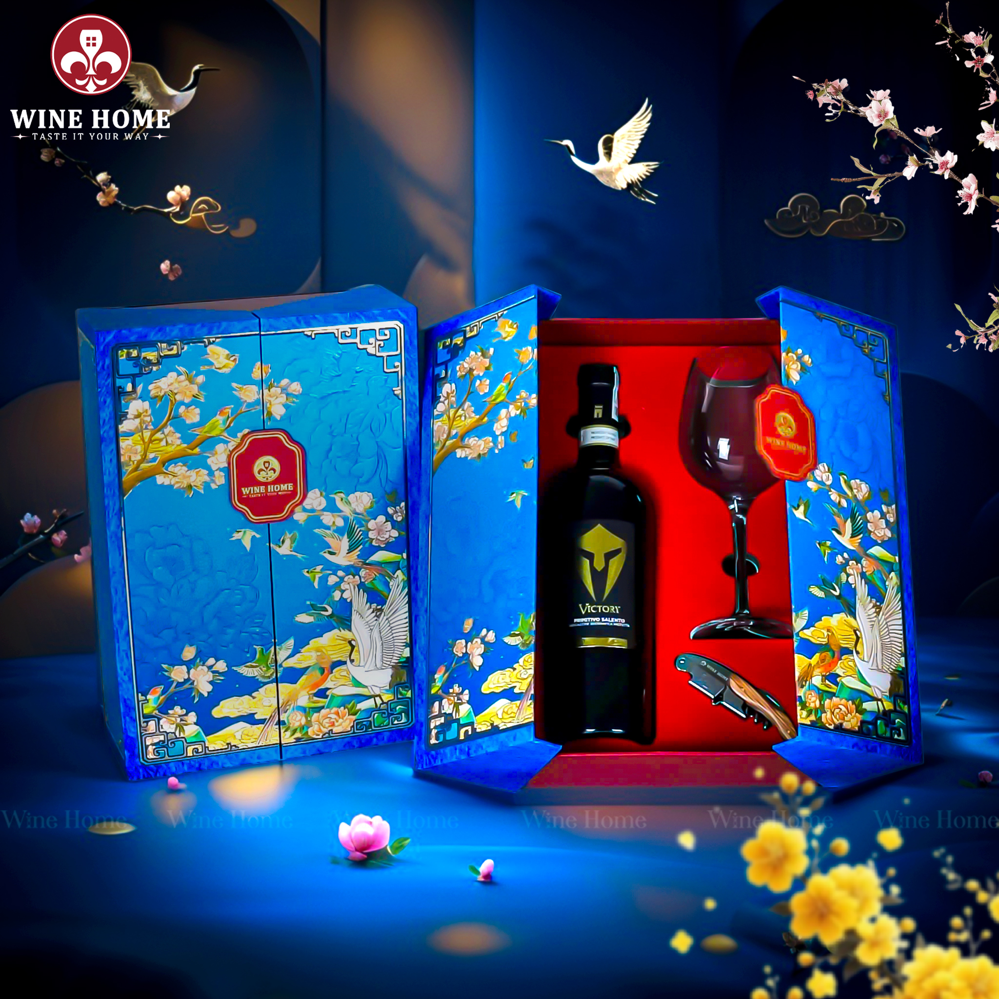 Hộp Quà Tết 2026 - Quà Tặng Doanh Nghiệp Cao Cấp Hộp Quà Tết Cao Cấp Sắc Xuân 2026 12