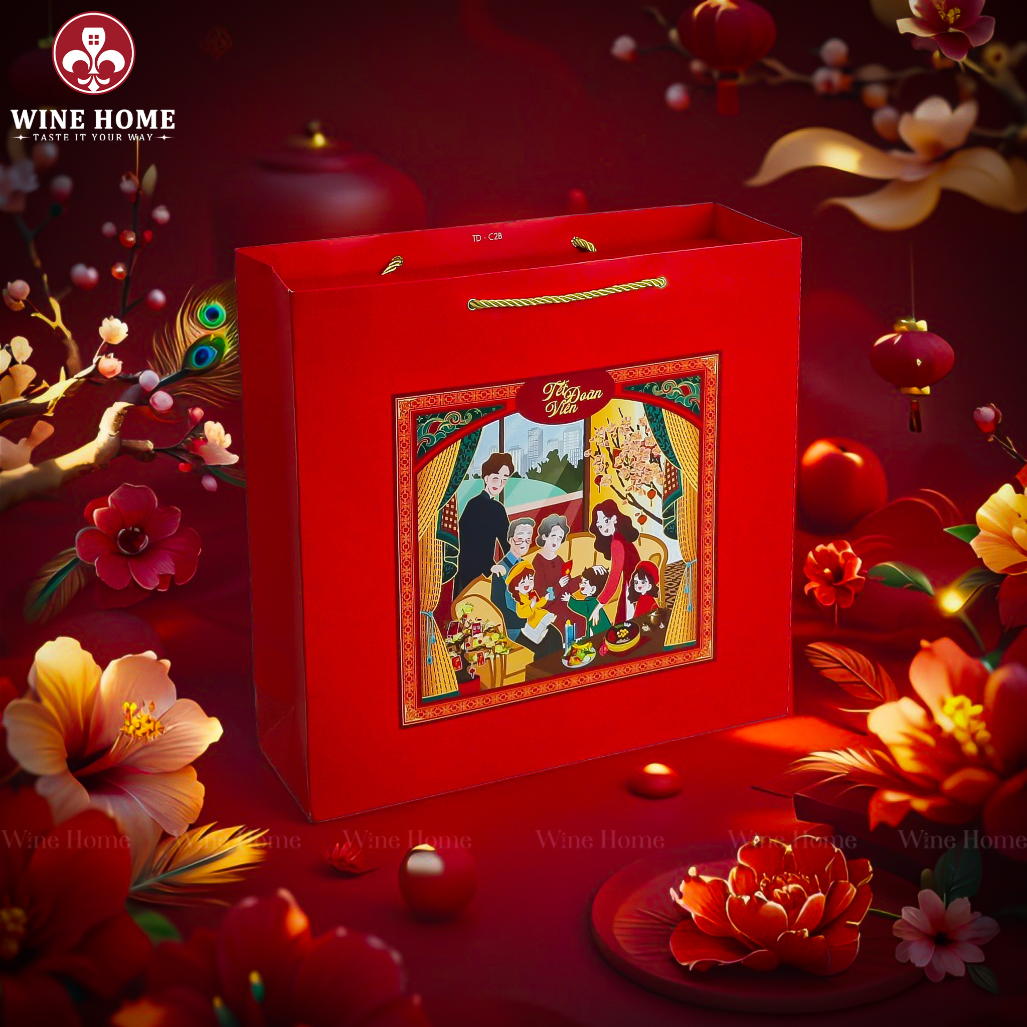 Hộp Quà Tết 2026 - Quà Tặng Doanh Nghiệp Cao Cấp Hộp Quà Tết 2026 Tết Đoàn Viên