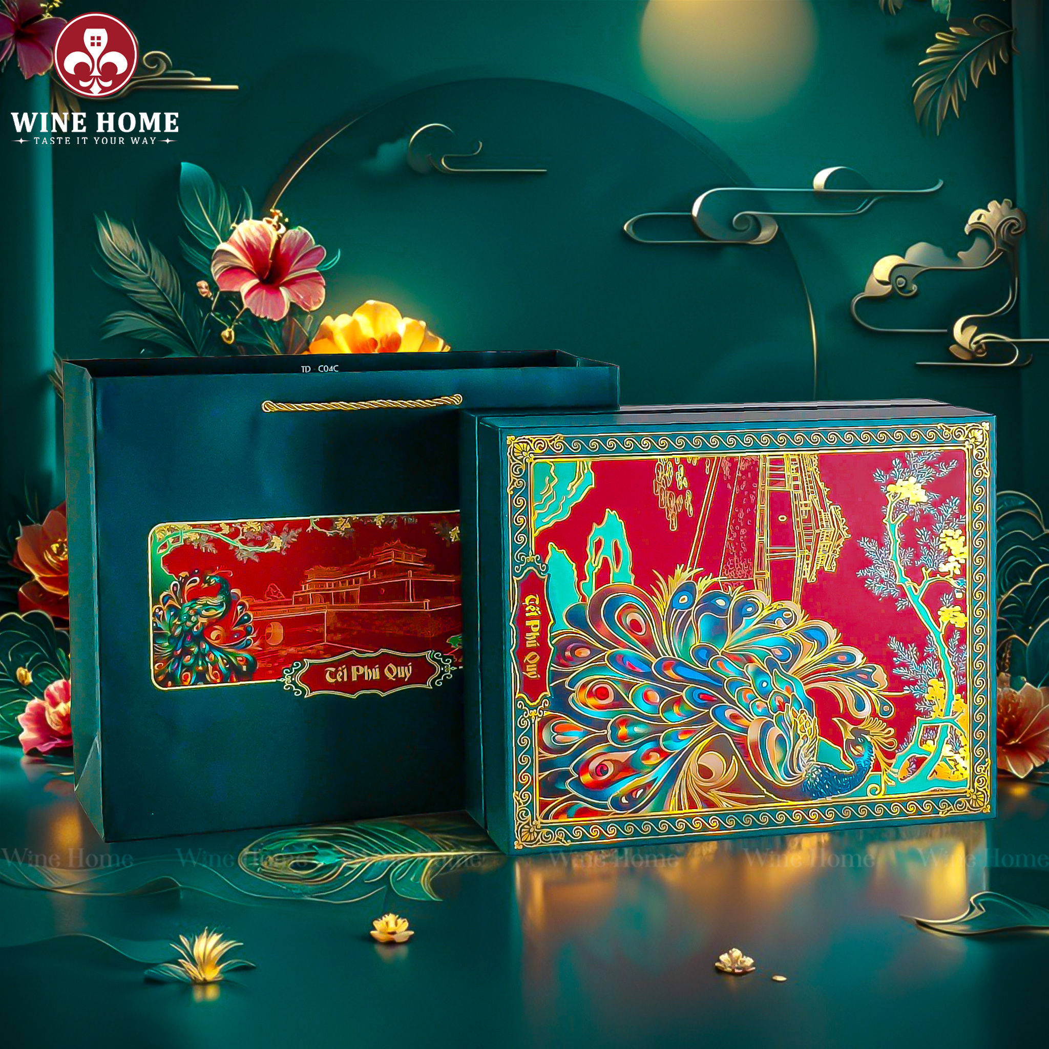 Hộp Quà Tết 2026 Tết Phú Quý 07 | Quà Tặng Doanh Nghiệp Cao Cấp – Sang Trọng – Ý Nghĩa