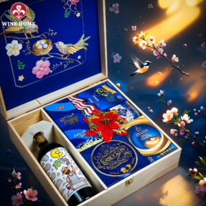 Hộp Quà Tết 2026 - Quà Tặng Doanh Nghiệp Cao Cấp Hộp Quà Tết Xuân Như Ý Hộp Gỗ Xanh 11